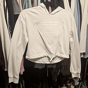 Guess cropped hoodie